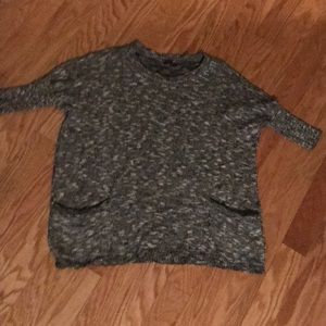 Oversized tunic sweater